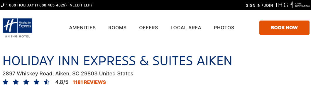 Holiday Inn Express Aiken